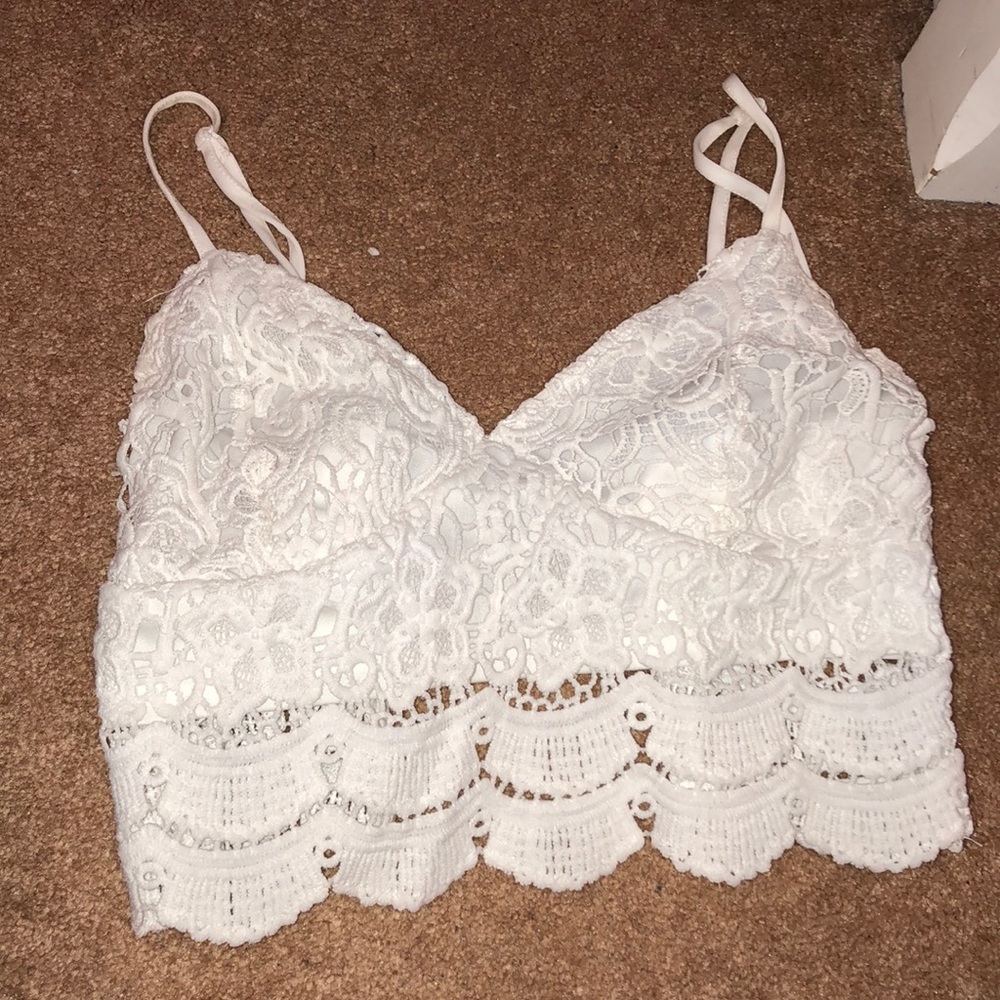 Crotchet crop top